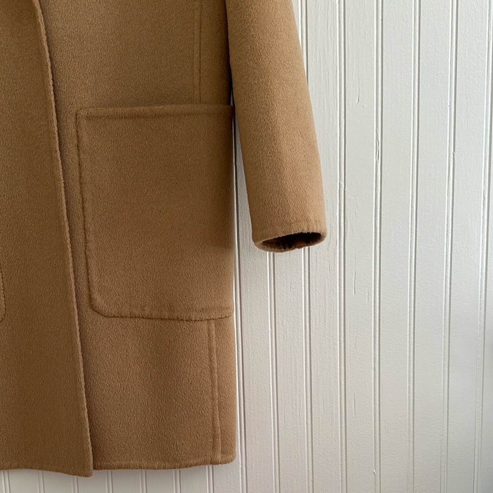 J. Crew Collection Double-Faced Cashmere Coat Topper - Picture 3 of 12